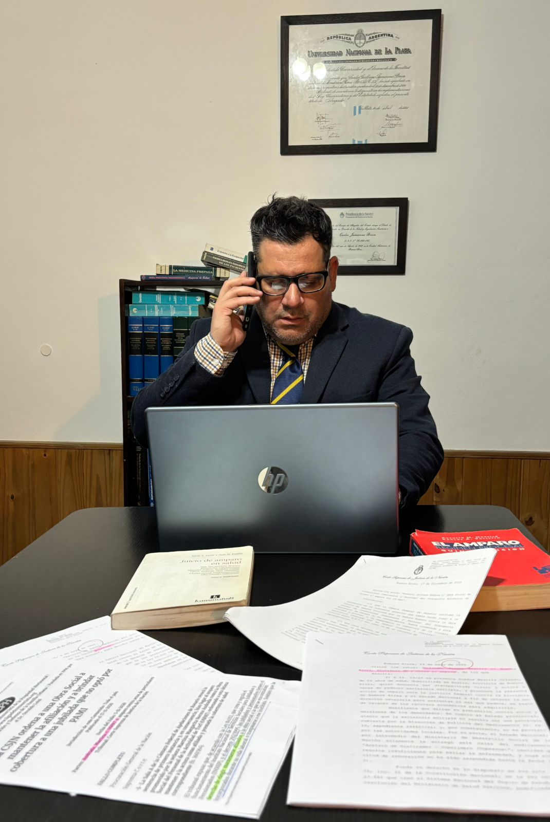 Retrato profesional del Dr. Guillermo Jaimarena